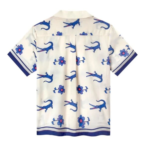 White Lotus Lochlan Crocodile Shirt - Picture 2 of 5